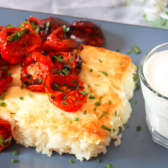 Feta e pomodorini al forno