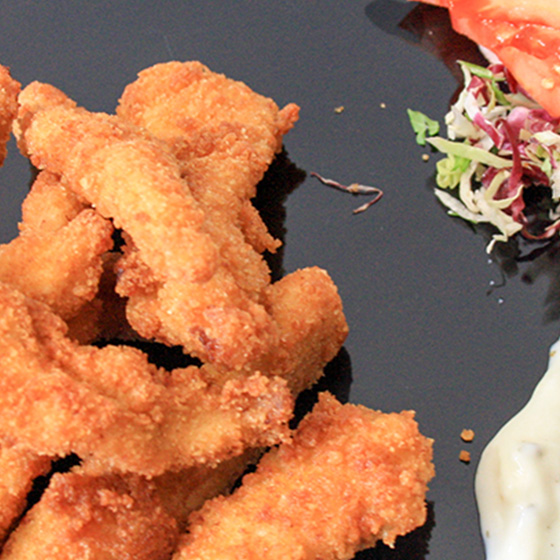 Sticky di pollo fritti