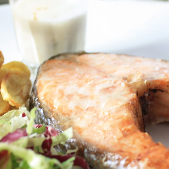 Salmone al forno
