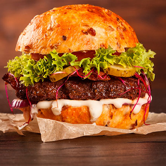 Condimenti e salse per l&#8217;Hamburger Americano