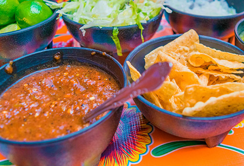 Salsa piccante messicana con sette peperoncini