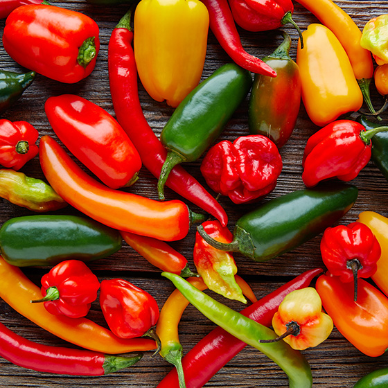 Conosci tutti i tipi di peperoncino?