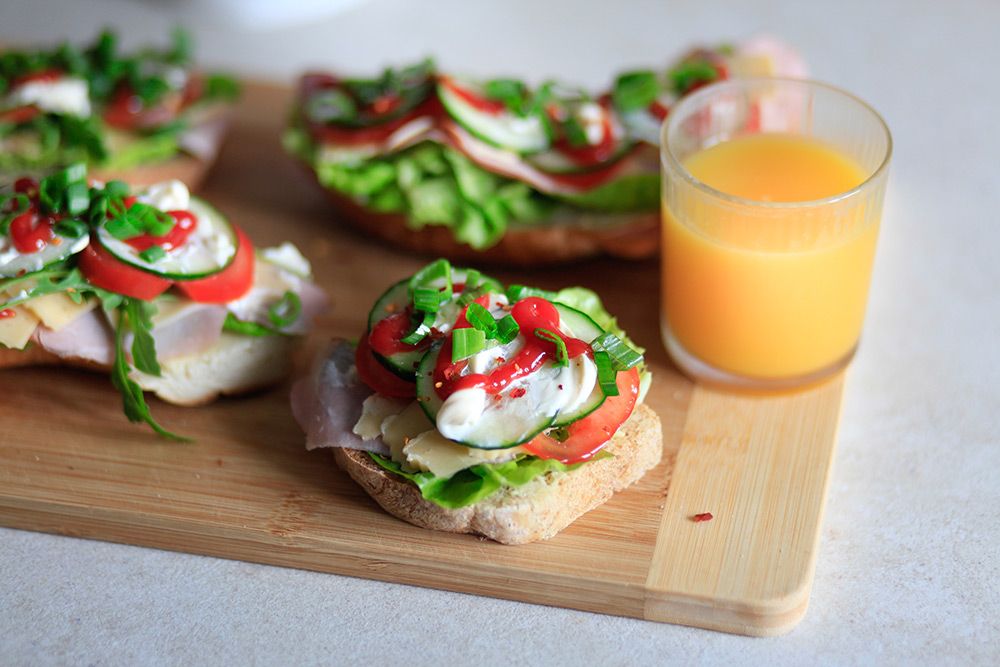 Ottimo snack alternativo con ketchup e yogurt per saziare anche i bambini