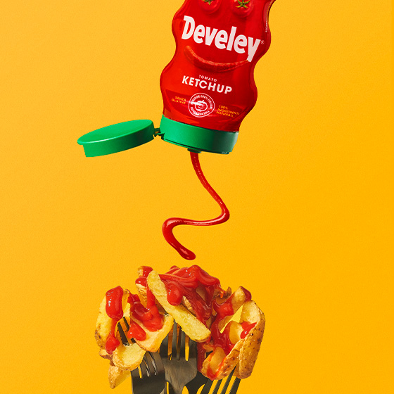 Il ketchup in modo alternativo