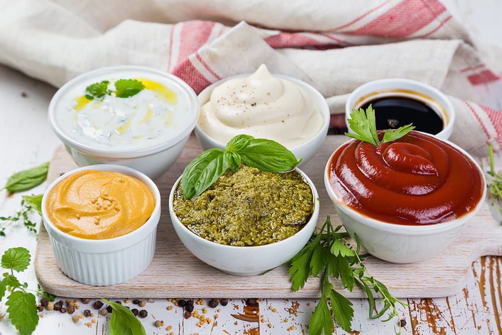 Prova diversi mix di salse per rendere più intenso il gusto del tuo bollito