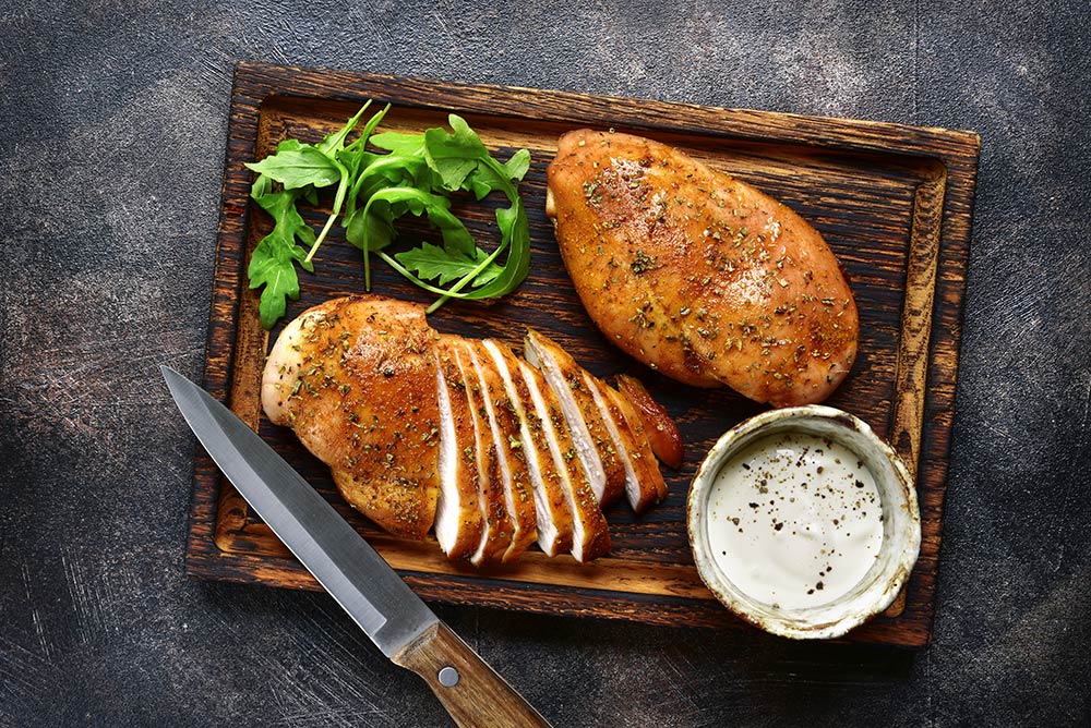 Il dressing alle erbette è perfetto per accompagnare la carne bianca