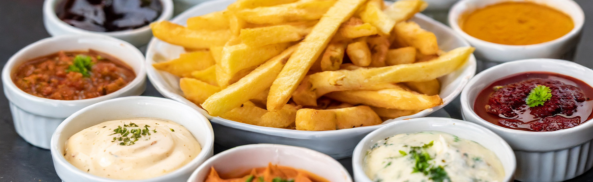 Salse e condimenti per patate fritte, lesse e al forno