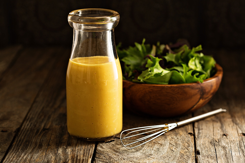 Vinaigrette con senape e miele