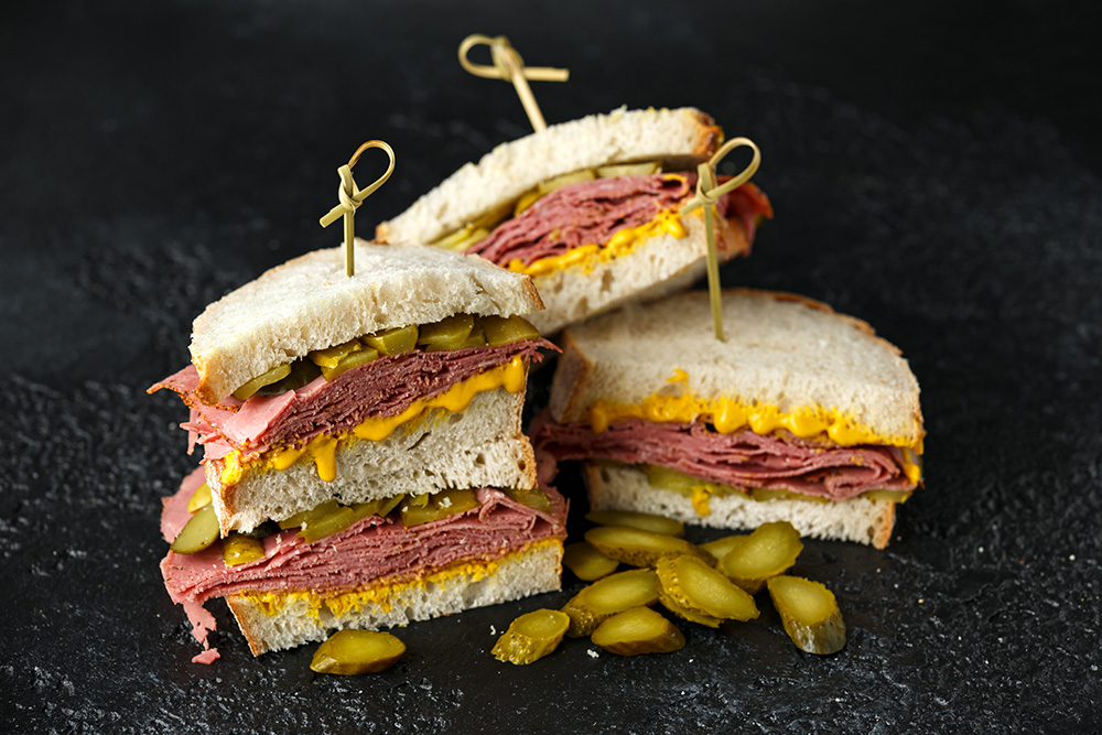 Panino con pastrami