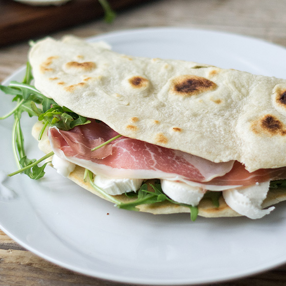 L&#8217;origine e la storia della piadina italiana
