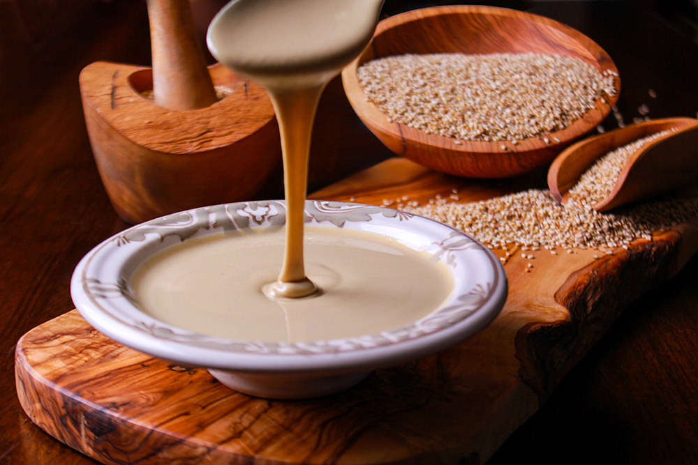 salsa tahin al sesamo
