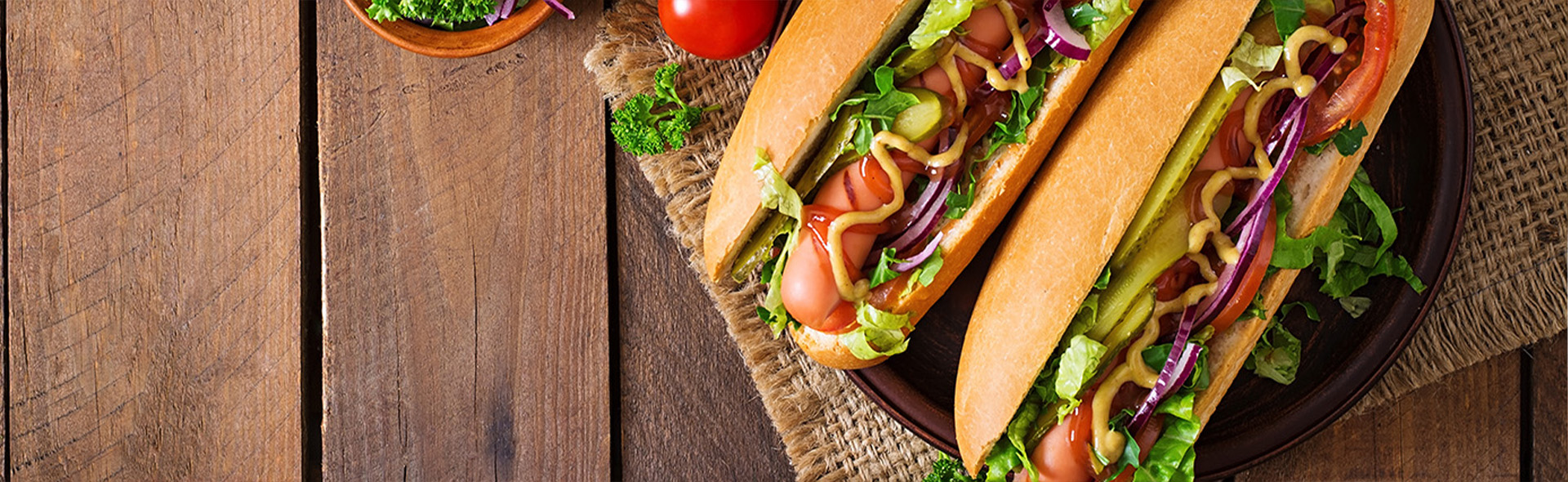 Salse e condimenti per hot dog e wurstel