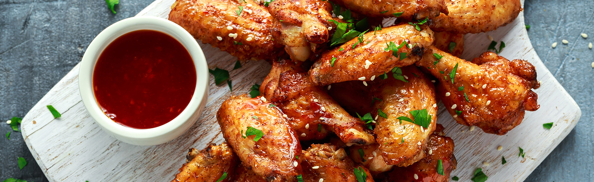 Salse per alette di pollo