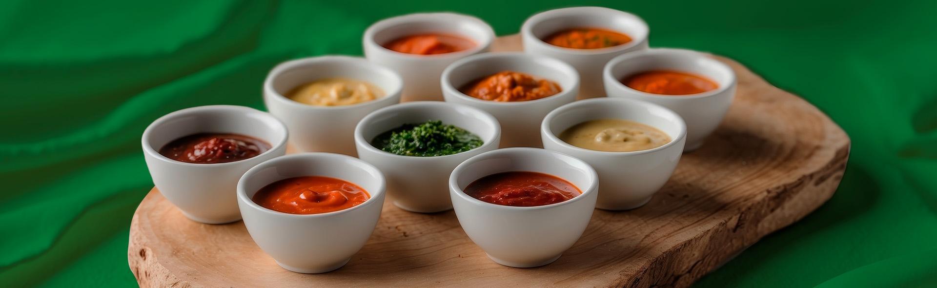 salse vegetariane di tutto il mondo