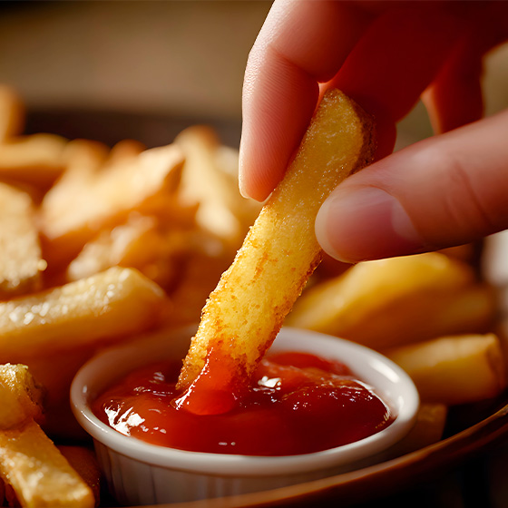 Tutto il gusto del ketchup biologico