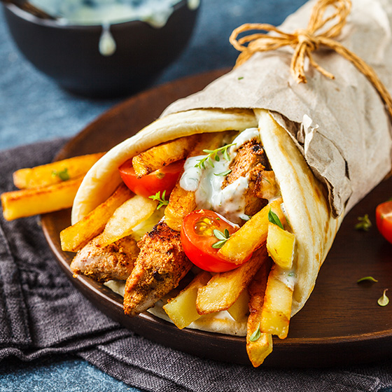 Street Food Greco: piatti e salse buonissime