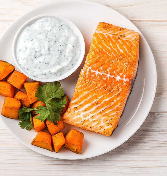 Consigli per abbinare la salsa yogurt al pesce