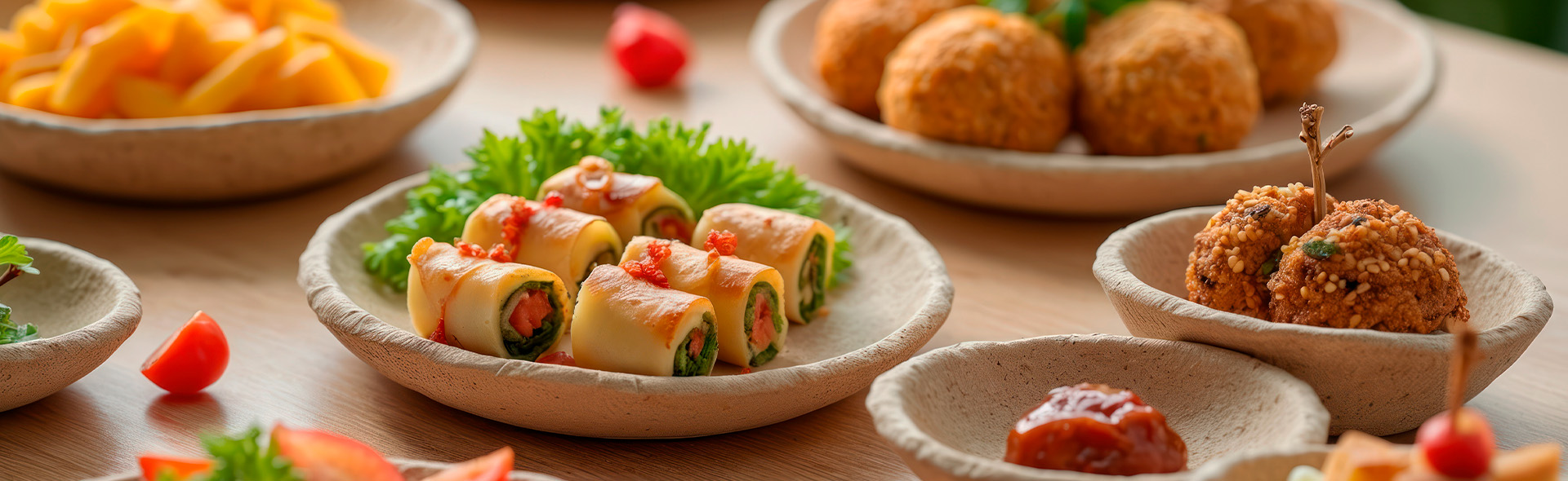 voglia di finger food vegetariani