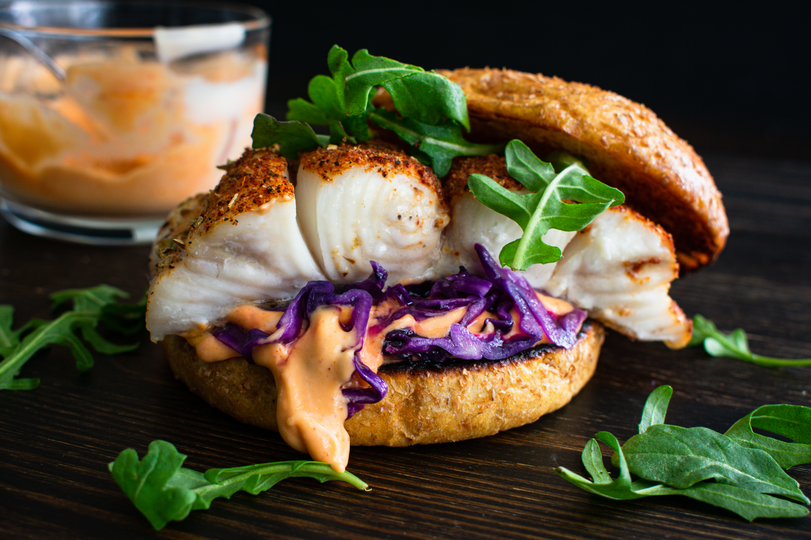 hamburger pesce