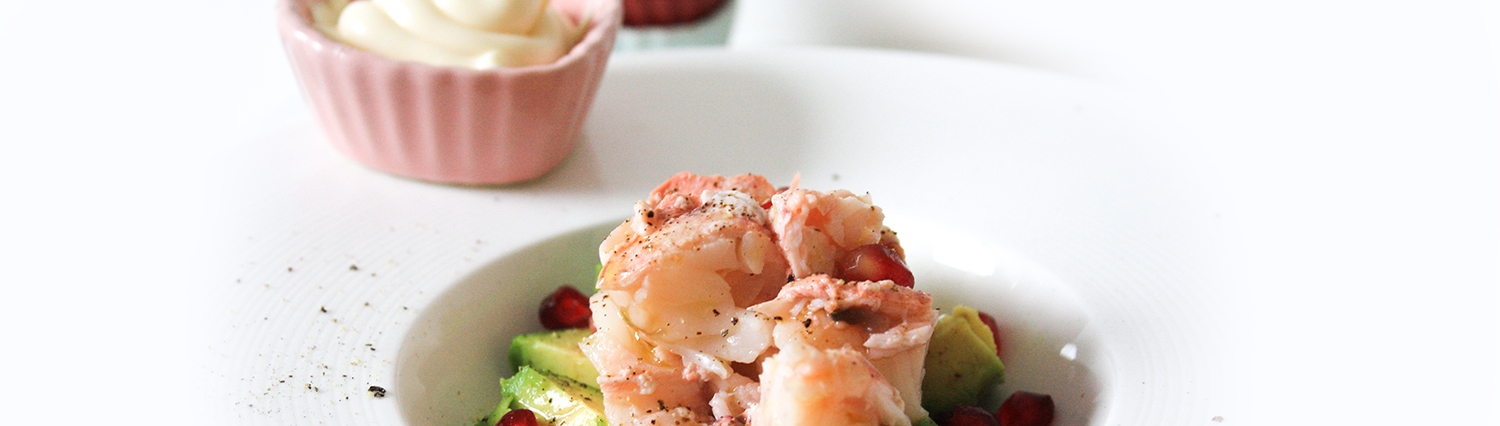 Insalata di astice e avocado