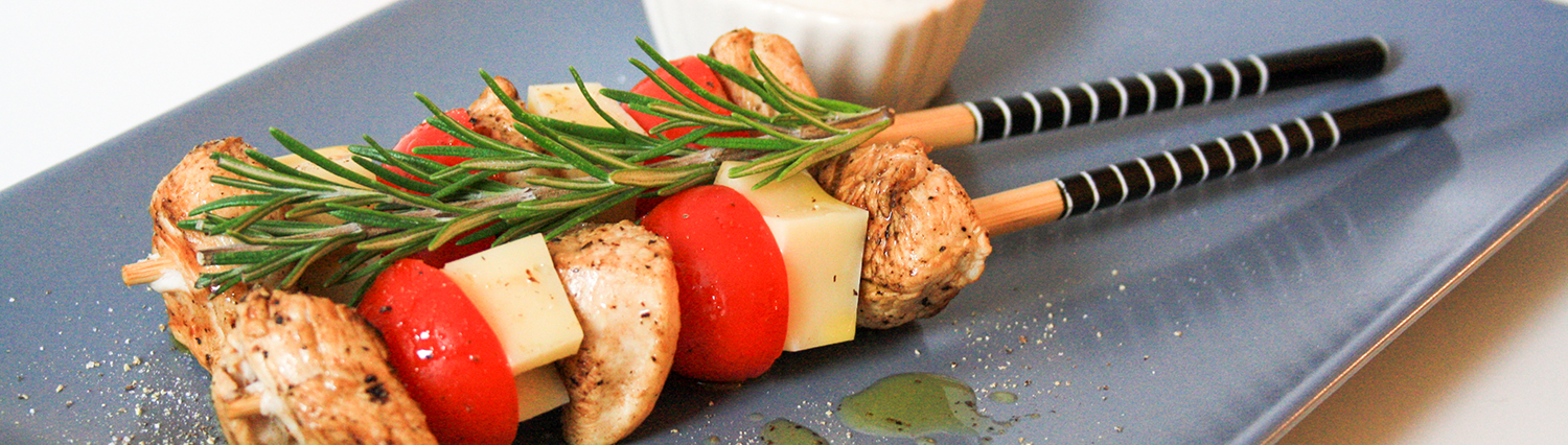 Spiedini di pollo sfiziosi