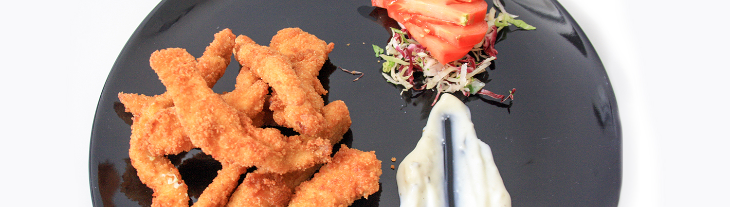 Sticky di pollo fritti