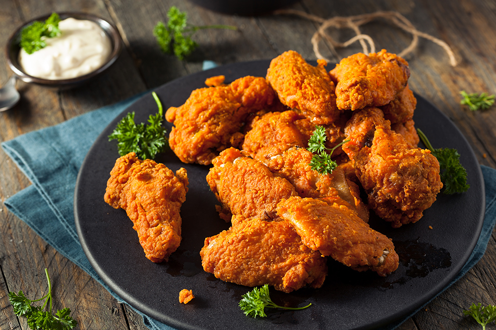 alette di pollo fritte