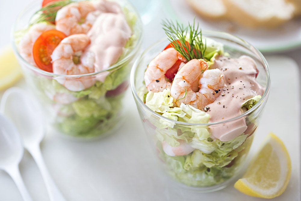 finger food cocktail di gamberetti
