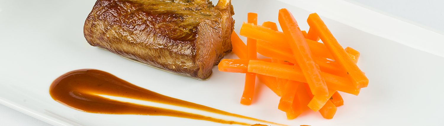 Lombetto d’agnello laccato alla soia