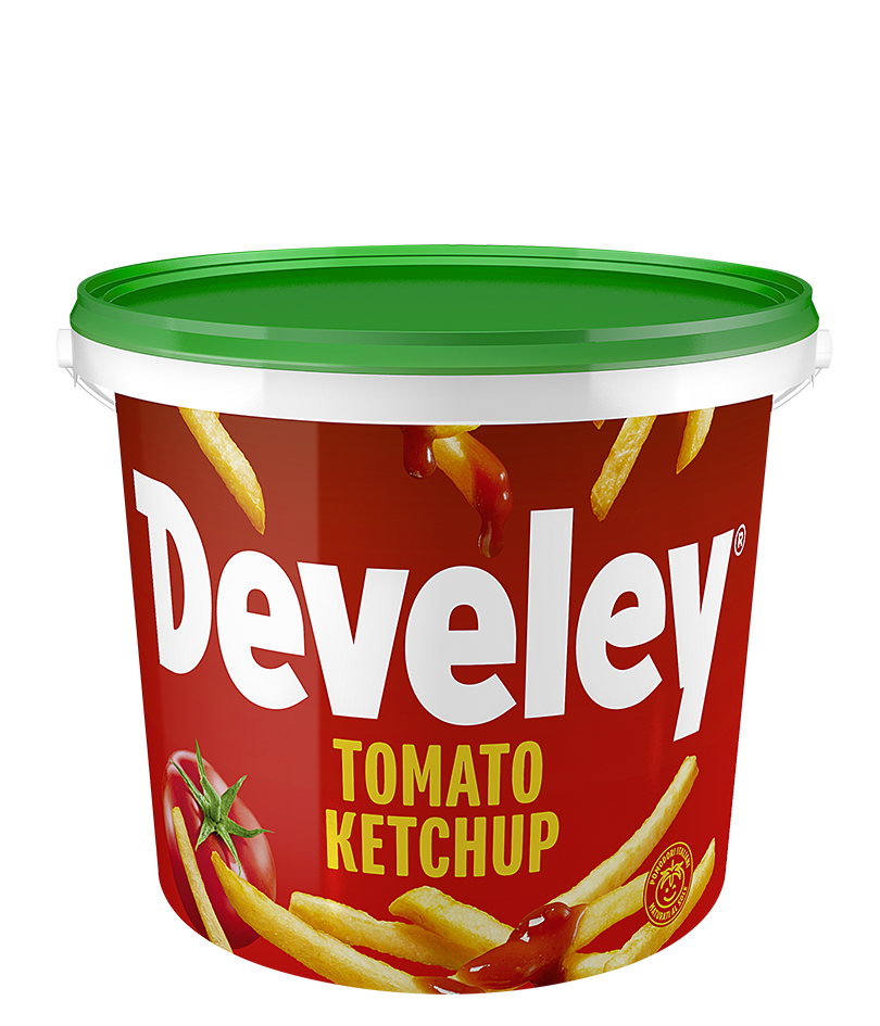 Develey Tomato Ketchup Our Original (500ml) - Secchiello 5kg