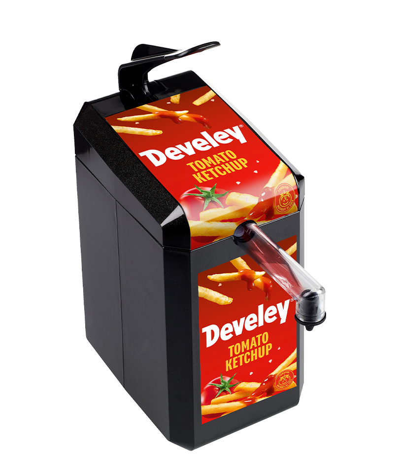 Develey Tomato Ketchup Our Original (500ml) - Dispenser 5kg
