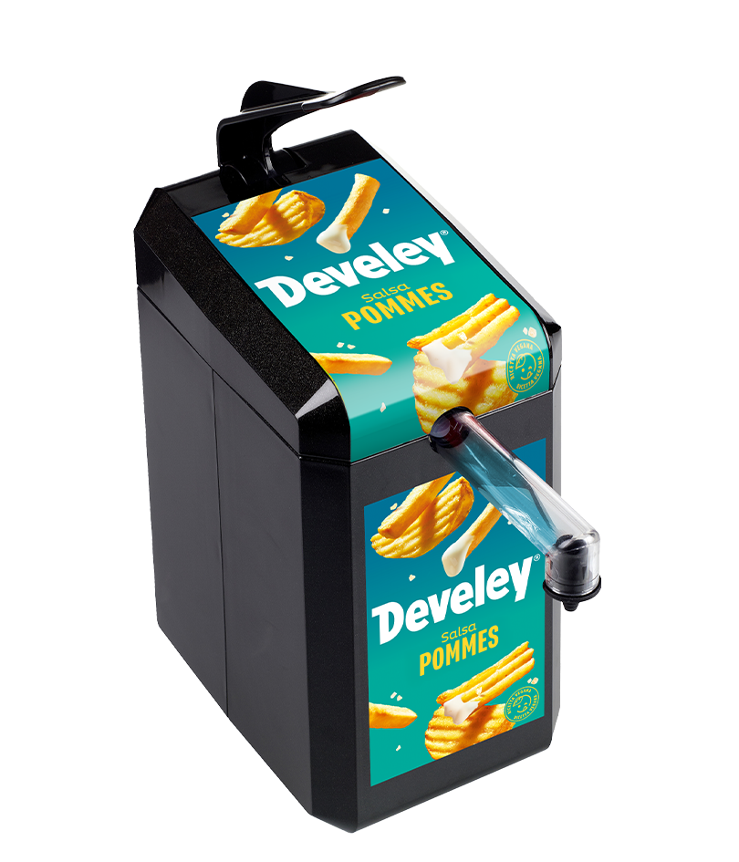 Develey Salsa Pommes dispenser