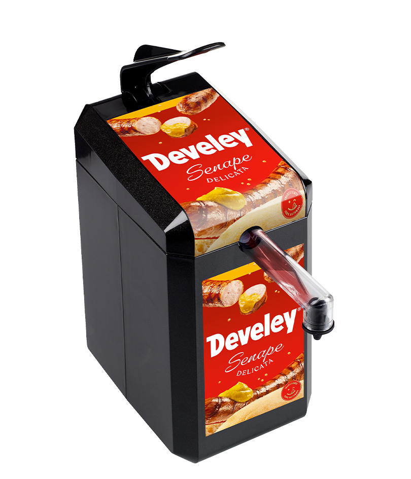 Develey Senape Delicata dispenser