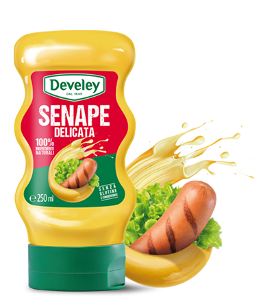 Salsa Squeeze senape delicata 250 ml