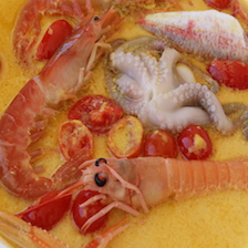 cottura della zuppa di pesce