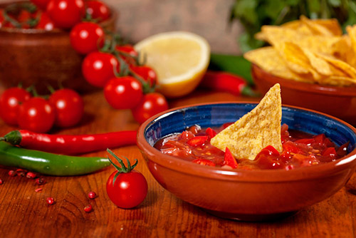 salsa rossa messicana piccante