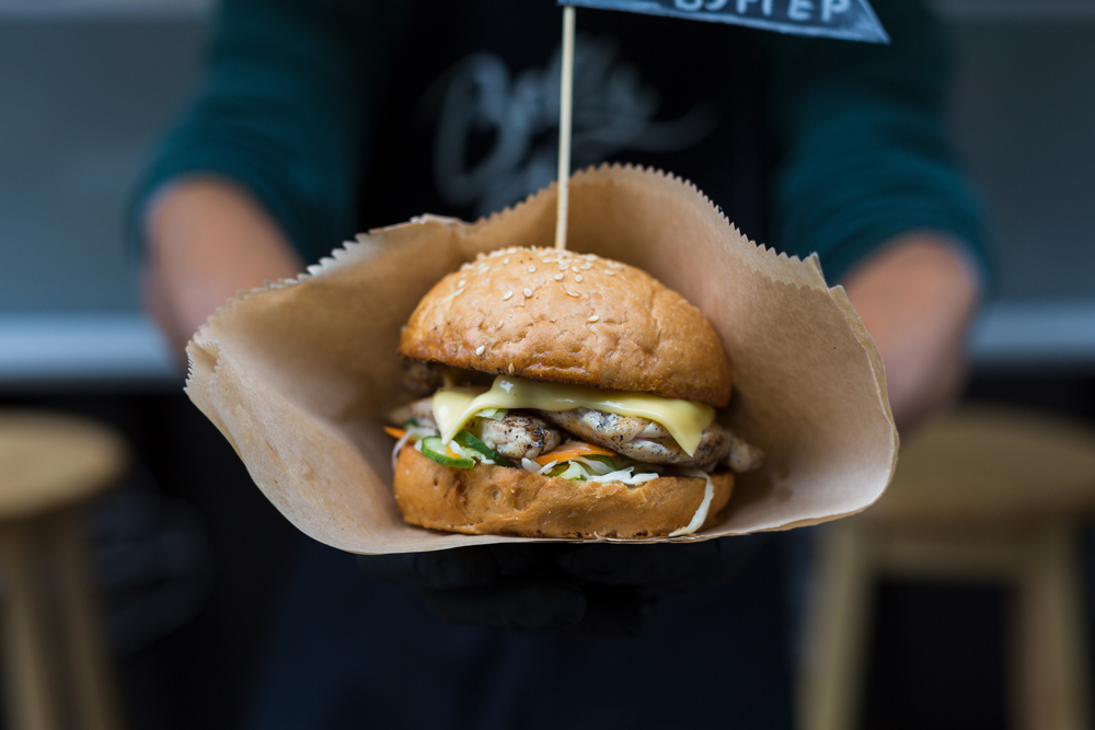 Hamburger, cibo da passeggio