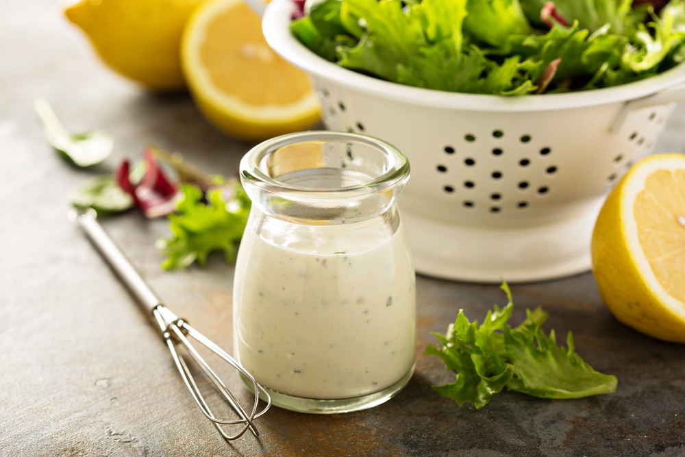 Salsa allo yogurt per insalate