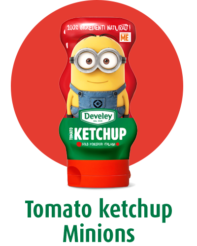 tomato ketchup develey Minions