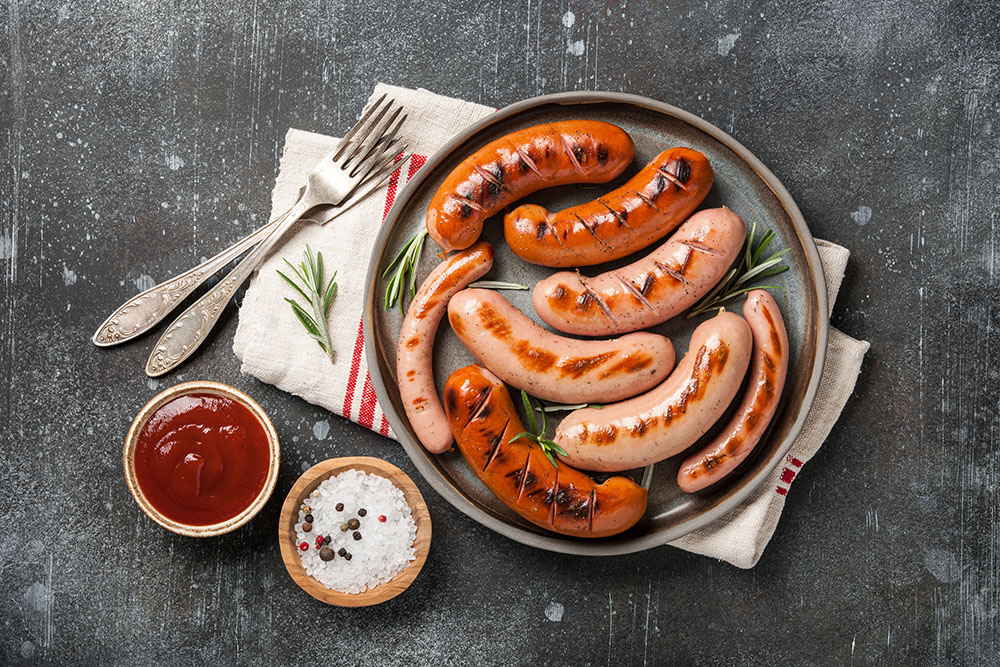 tipologie di salsicce e hot dog